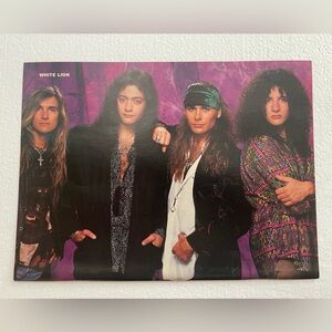 White Lion Band Pinup